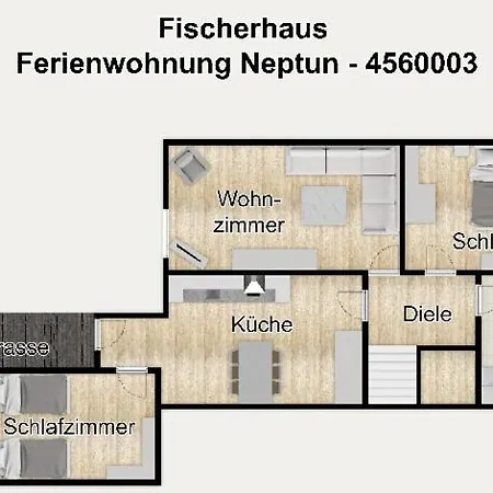 Fischerhaus - Neptun Borkum